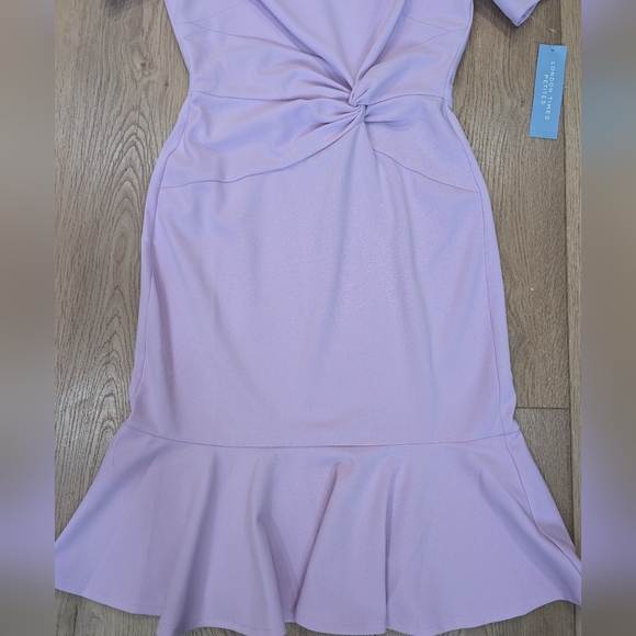 London times petite lavender dress - Picture 3 of 10